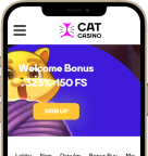 Мобильная версия Cat Casino